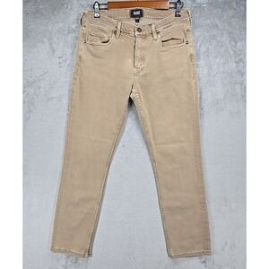 Paige Lennox Men's Jean Sz 32 (Actual 32x28) Light Brown Casual Stretch